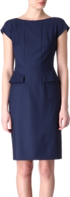 HUGO BOSS Dinaro peplum dress