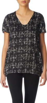 HUGO BOSS Cowl-neck jersey top