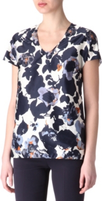 HUGO BOSS Floral print top