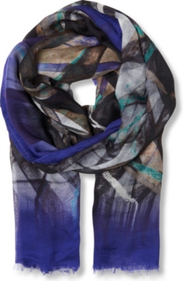 HUGO BOSS Printed scarf