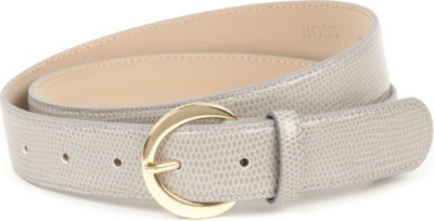 HUGO BOSS Sofy-K calfskin leather belt