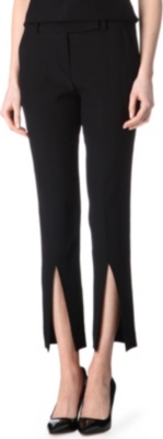 ALEXANDER MCQUEEN Split hem trousers