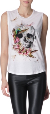 ALEXANDER MCQUEEN Skull top