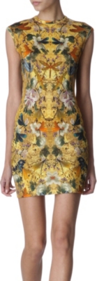 ALEXANDER MCQUEEN Dragonfly knitted dress