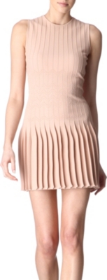 ALEXANDER MCQUEEN Pleated dress