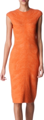 ALEXANDER MCQUEEN Intarsia dress