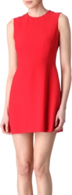 ALEXANDER MCQUEEN Crepe dress