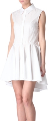 ALEXANDER MCQUEEN Cotton shirt dress