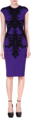 ALEXANDER MCQUEEN Jacquard dress