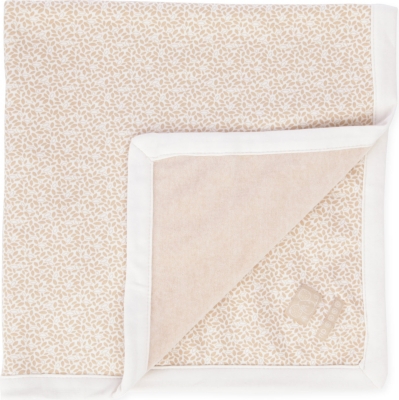 NATURES PUREST Little Leaves Velour Blanket
