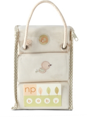 NATURES PUREST Pack of three Teddy & Ele bodysuits 3-6 months