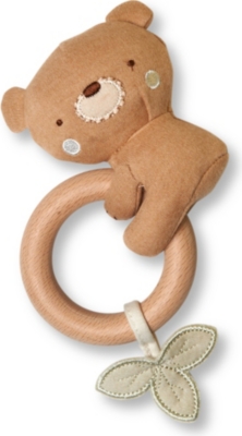 NATURES PUREST Teddy teething rattle