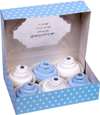 BLUEBIRD Baby Fairy Cakes set of six ribbed-knit socks 0-6 months