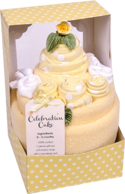 BLUEBIRD Celebration Cake seven-piece set 3-6 months