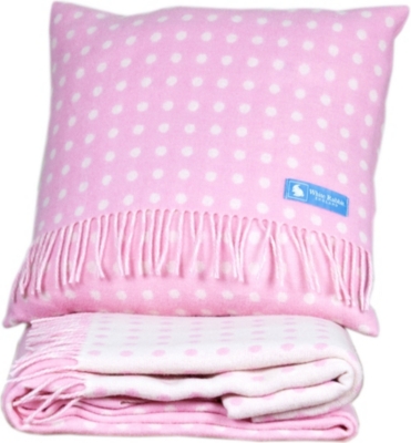 WHITE RABBIT ENGLAND Spotty blanket