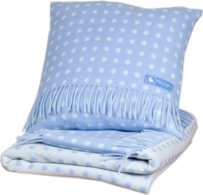 WHITE RABBIT ENGLAND Spotty cushion
