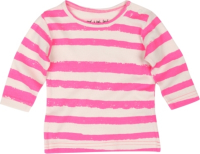 NOE AND ZOE Striped long-sleeve t-shirt 0-24 months
