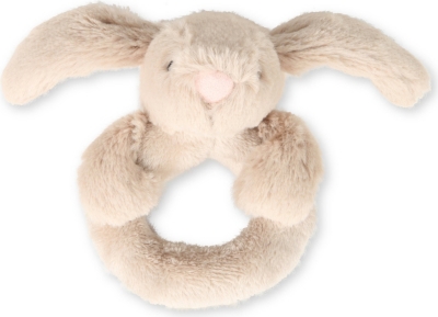 JELLYCAT Bashful Bunny ring rattle