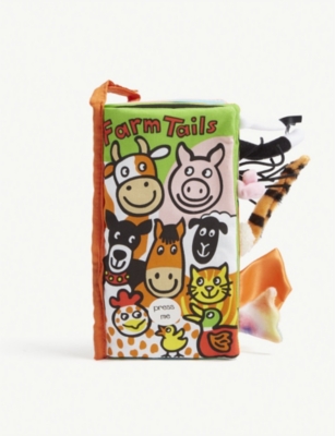 JELLYCAT: Farm Tails fabric book