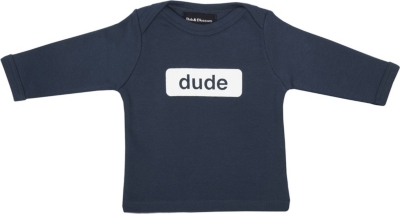 BOB & BLOSSOM Dude t-shirt newborn-18 months