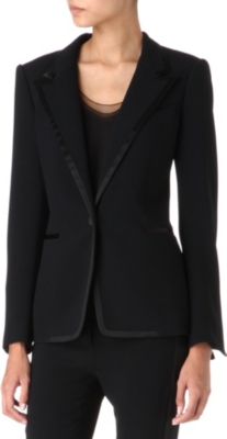 TOM FORD Satin-trimmed blazer