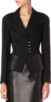 TOM FORD Leather-pocket jacket