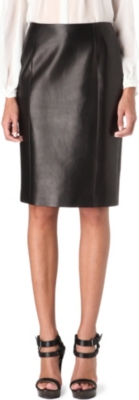 TOM FORD Leather pencil skirt