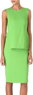 SPORTMAX Dax overlay dress