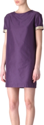 S MAX MARA CUBE Ellade twill shift dress