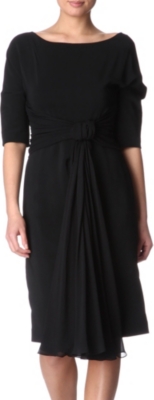 SPORTMAX Fiorito crepe dress