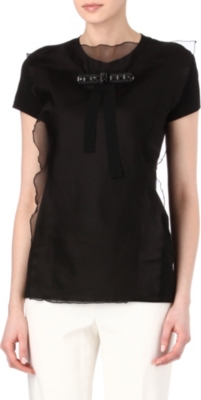 MAXMARA Lindsey ruffled t-shirt
