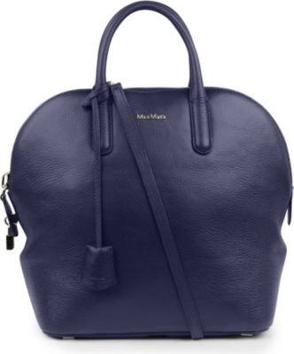 MAXMARA Manche grained leather tote bag
