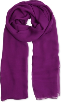 PIANOFORTE Nanda silk-chiffon scarf