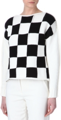 SPORTMAX Ontano checked jumper