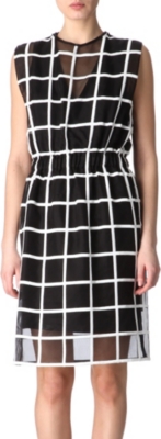 SPORTMAX Panama organza dress