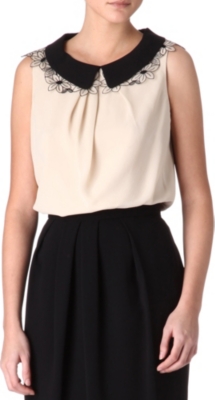 MAXMARA STUDIO Perseo flower-collar top