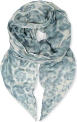 MAXMARA Prater leopard print scarf