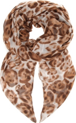 MAXMARA Prater leopard print scarf