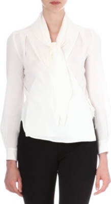 MAXMARA Rete silk blouse