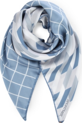 SPORTMAX Rita geometric scarf