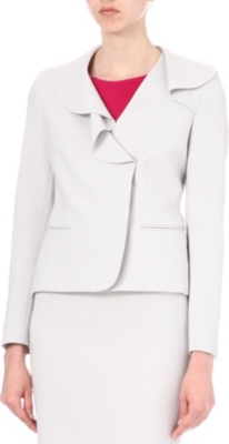 MAXMARA Tarallo ruffle blazer