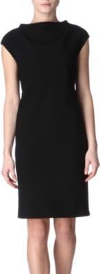MAXMARA Cowl-neck shift dress
