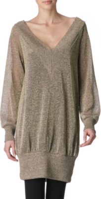 ANGLOMANIA Agitator knitted dress