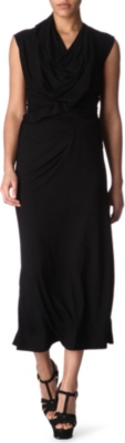 ANGLOMANIA Cliff maxi wrap dress