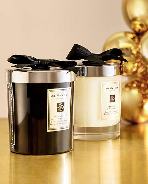 Jo Malone – Dark Amber & Ginger Lily and Mimosa & Cardamom candles