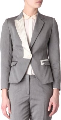 PAUL SMITH Contrast-lapel blazer
