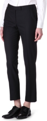 PAUL SMITH BLACK Slim wool trousers