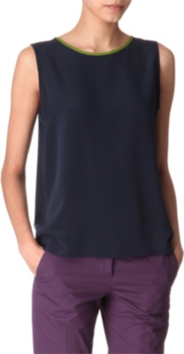 PAUL SMITH BLACK Silk top