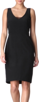 PAUL SMITH BLACK Lace-insert dress
