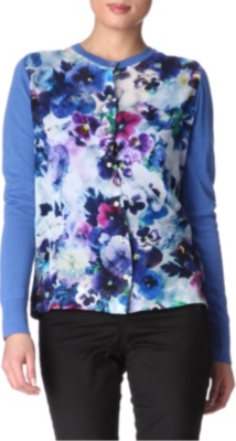PAUL SMITH BLACK Merino wool cardigan